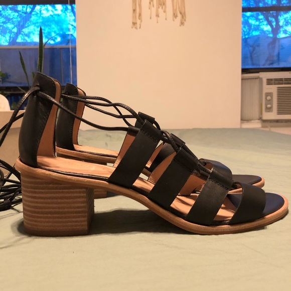 Madewell Lace Up Sandals - Picture 5 of 8